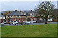 Houses at the bottom of the green, St Helens