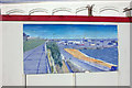 TR3864 : Ramsgate sands, hoarding artwork by Robert Eva