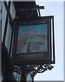 Sign for the Botanic Hotel on Spring Bank, Hull 