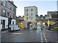 SE5951 : York, Micklegate Bar by Mike Faherty