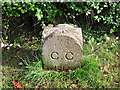 City boundary stone, Whiteclosegate (close look)