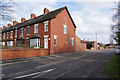 Houses on Station Road at Pine Hall Road