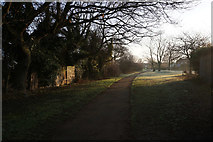 SE6508 : Bridleway to Harpenden Drive, Dunscroft by Ian S