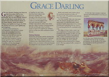 NU1734 : Grace Darling memorial by M J Richardson