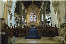 SK8608 : Chancel, All Saints' church, Oakham by J.Hannan