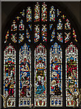 SK8608 : East window, north chapel, All Saints' church, Oakham by Julian P Guffogg