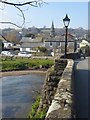 SX1059 : Lostwithiel mediaeval bridge: View westwards by Rob Farrow