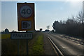 ST3043 : Pawlett : Pawlett Road A38 by Lewis Clarke