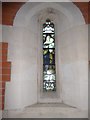 TQ3062 : St. Mark, Woodcote: stained glass window (h) by Basher Eyre