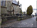 Gas-light near Holy Trinity Church