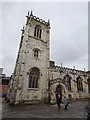 SE6051 : St Martin le Grand, York - tower by Stephen Craven