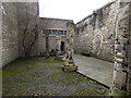 SE6051 : St Martin le Grand, York - courtyard  by Stephen Craven