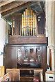 SK9716 : Organ, St Mary's church, Clipsham by Julian P Guffogg