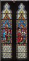 SK9716 : Stained glass window. St Mary's church, Clipsham by Julian P Guffogg