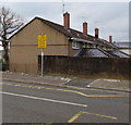 Four chimneystacks, Ynys Lane, Croesyceiliog, Cwmbran