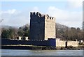 J1219 : Narrow Water Castle viewed from the Republic's side of the river by Eric Jones