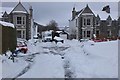 NT2539 : Snow excavation in Springwood Terrace, Peebles by Jim Barton