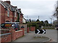 Houses on the edge of Hereford