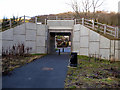 Underpass under the railway