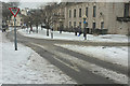 Castle Circus, Torquay, in the snow