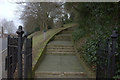 St Giles Hill steps, Winchester