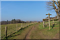 Footpath past Ede