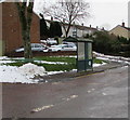 Grosmont Place bus stop and shelter, Croesyceiliog, Cwmbran 