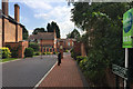 Gated housing development, Coleshill Heath, east Birmingham