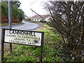 Sign for Cannonhill, Omagh