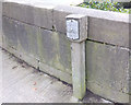 NWCB Test Point Marker Post at Eccleston Bridge