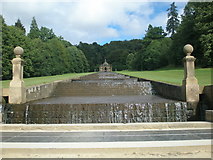 SK2670 : The Cascade in the grounds of Chatsworth House by Adrian Diack