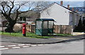 Queen Elizabeth II pillarbox, Glaslyn Court, Croesyceiliog, Cwmbran