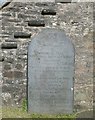 Gravestone memorial to George III