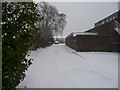 Road behind Kendal Avenue shops