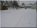 Sedbergh Road in the snow