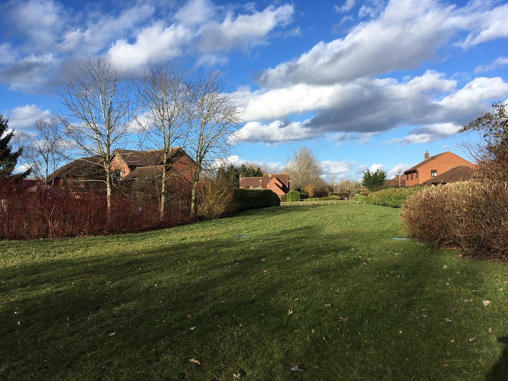 Emerson Valley park by Barkestone Close © Philip Jeffrey :: Geograph ...