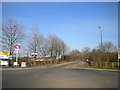 Mansfield Road leaving Alfreton