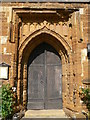 The west door of St Lawrence