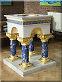 St Widefride, Latimer Road - Font