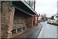 Bus stop, Woodbury