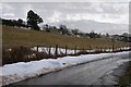 Country road north of Battle