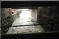 SE2933 : The River Aire exits one of the Dark Arches beneath Leeds station by Robin Stott