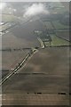 Castle Carlton medieval new town (2): remains of tofts and crofts (aerial 2018)