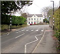 Zebra crossing on a hump, Crick Road, Portskewett