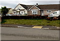 Wooden wheelbarrows for sale, Main Road, Portskewett