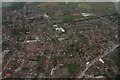 Eastgate, Eastfield Road and Louth southeast: aerial 2018