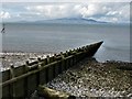 A groyne on North Silloth Sea Front