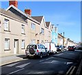 Speed bumps at the western end of New Street, Burry Port