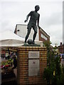 Statue of local boy Sir Stanley Matthews