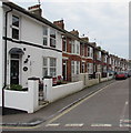 Houses on the south side of Bitton Avenue, Teignmouth